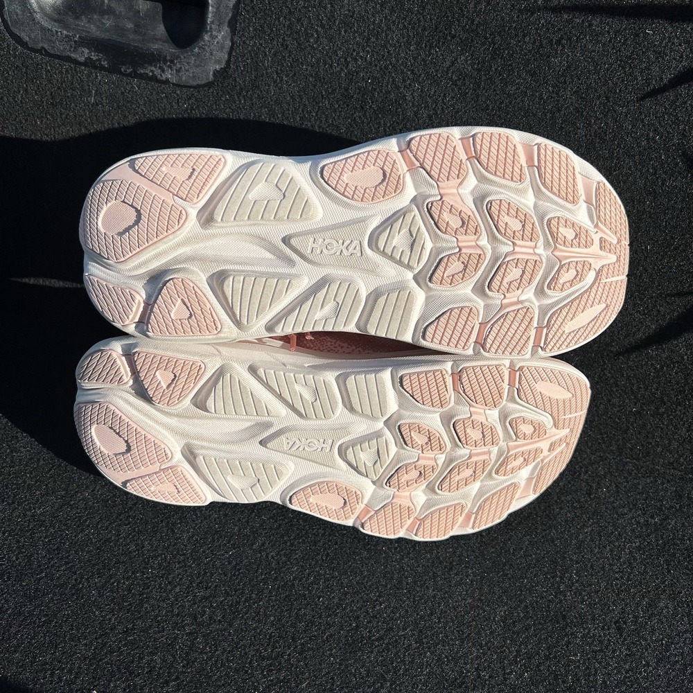 Hoka Clifton 10 Pink Women's Size 10B Gym Walking Cushioned Running Shoes - Picture 6 of 8